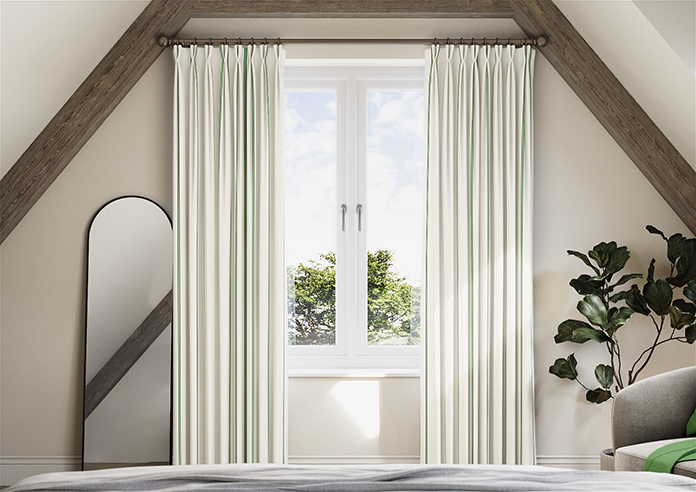 The British Stripe Co. Victoria, Notting Hill No.3 - Made to Measure Curtains - Image 3